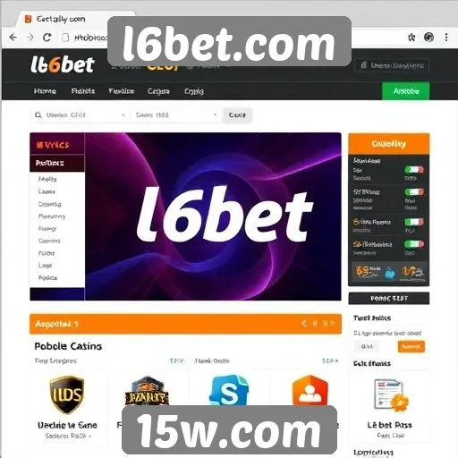 Análise da experiência do usuário no l6bet.com